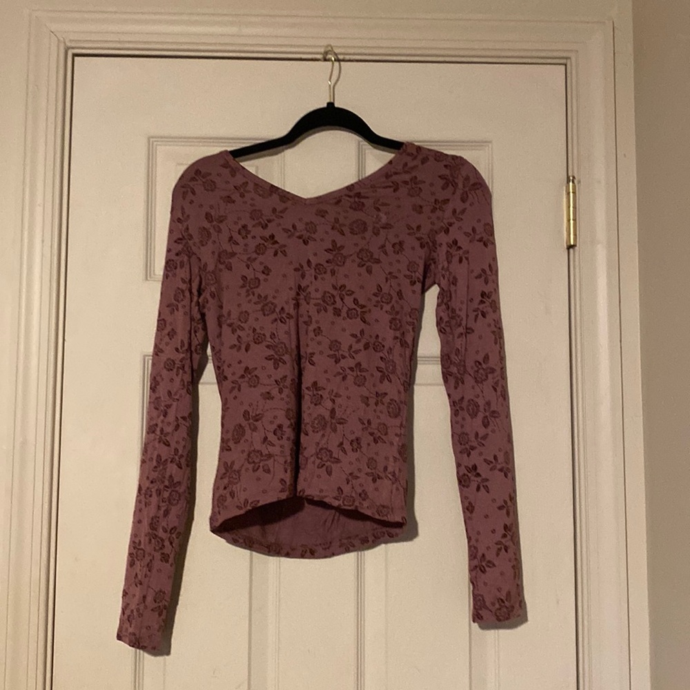 Aeropostale Seriously Soft Perfect V Long Sleeved Tee